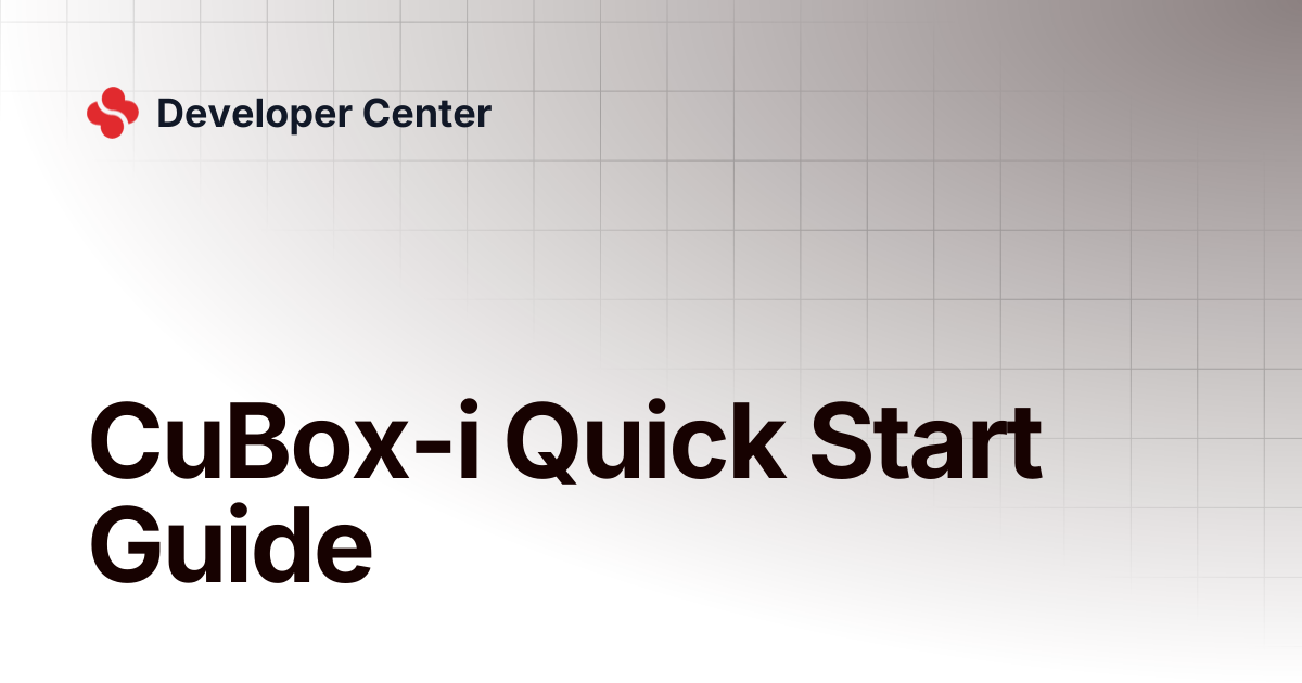 CuBox-i Quick Start Guide | Developer Center